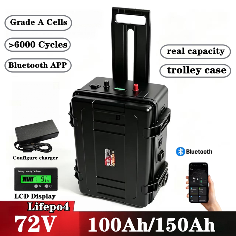 Paket baterai litium LiFepo4 7 - Lifepo4 72V 100Ah Battery Pack Ev ulasan dan harga